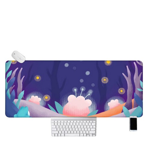 네추럴 마우스장패드 30 x 80 x 0.3 cm, TYPE25, 1개