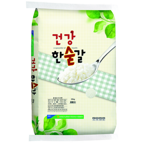 담양군농협 건강한숟갈 백미, 1개, 10kg