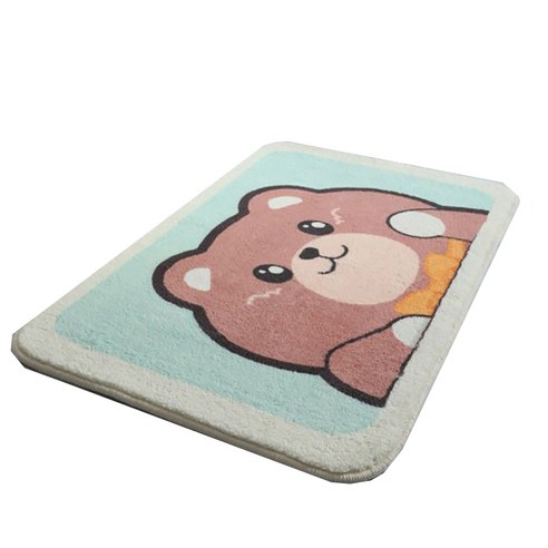 알럽홈 심플 애니멀 욕실 발매트 두꺼운 원단 50 x 80 cm, TYPE10, 1개