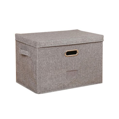 다양한 사이즈와 여러컬러가 포함되있는 리빙박스 M, 그레이, 1개