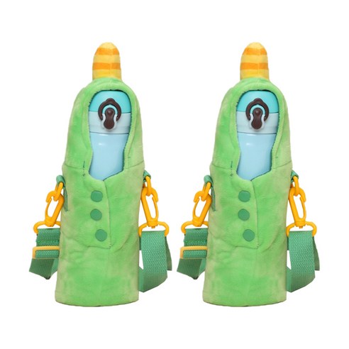 큐트 러블리 텀블러 파우치 350ml T28, 타입3, 2개