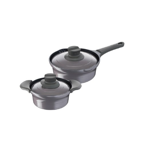 테팔 고메 인덕션 티타늄코팅 냄비세트 2개, 라면냄비 20cm + 뚝배기 18cm, 1세트