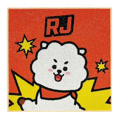 아이러브페인팅 BT21 DIY CUBIC PAINTING_COMIC 25 x 25 cm, RJ, 1개
