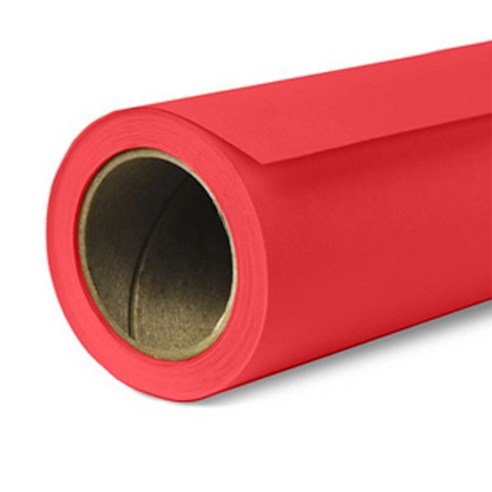세비지 두루마리형 배경지 HALF 1.35m x 11m, 08-1253(Primary Red), 1개