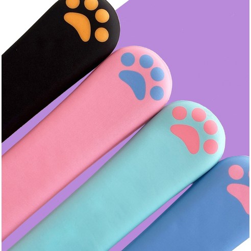 편안하고 건강한 컴퓨터 작업을 위한 잼몬스터 마우스패드 팜레스트 키보드 손목받침대 세트