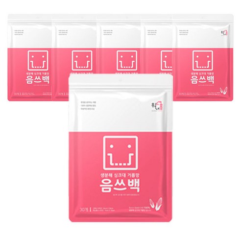 워너홈 음식물 쓰레기 거름망, 30개입, 6개