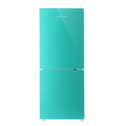 BELLE 레트로 글라스 146L 일반형냉장고 방문설치, 민트, SR-C15AM