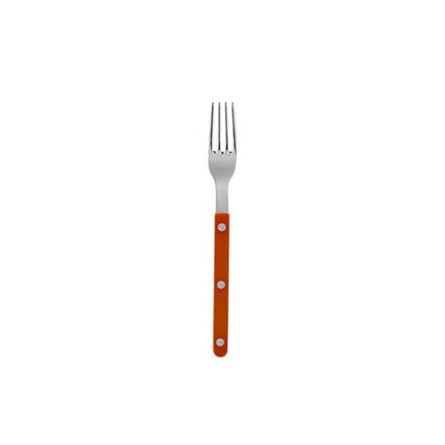 사브르 비스트로 샤이니 디너포크 21cm, 오렌지, 4개