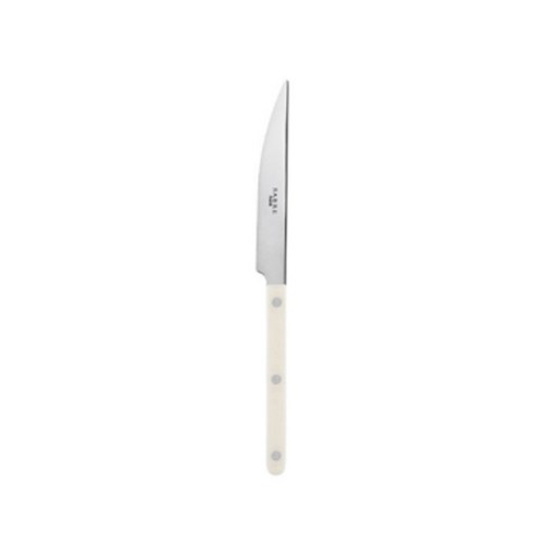 사브르 비스트로 샤이니 디너나이프 23.5cm, 아이보리, 4개