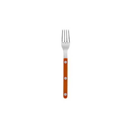 사브르 비스트로 샤이니 케이크포크 16cm, 오렌지, 2개