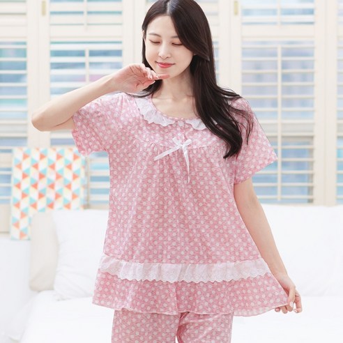 민트코코아 여성용 스윗도트 잠옷