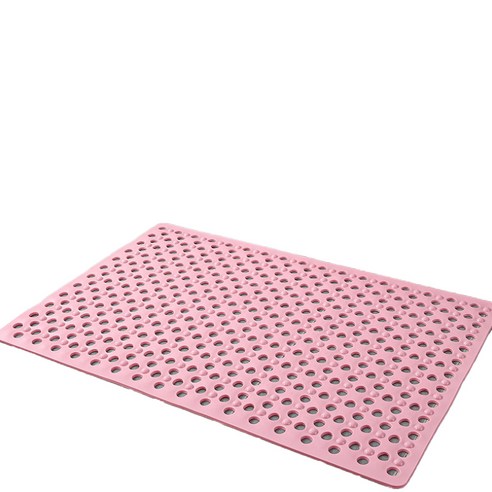 카리스 어라운드 폼폼 컬러 욕실 발매트 50 x 80 cm, A08, 1개