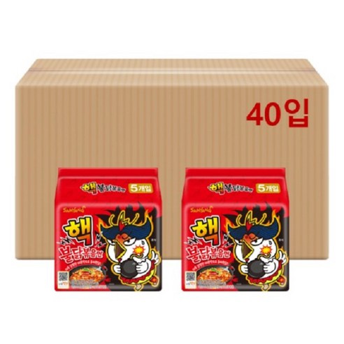 삼양 핵불닭볶음면 140g, 40개