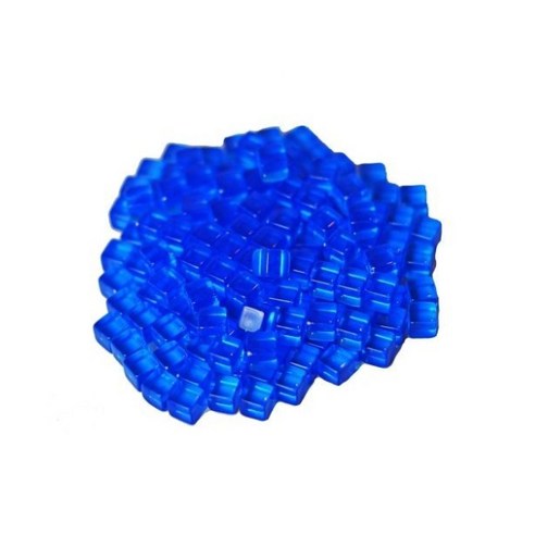 럭키식스 보드게임 투명 아크릴 큐브 60p, 파랑