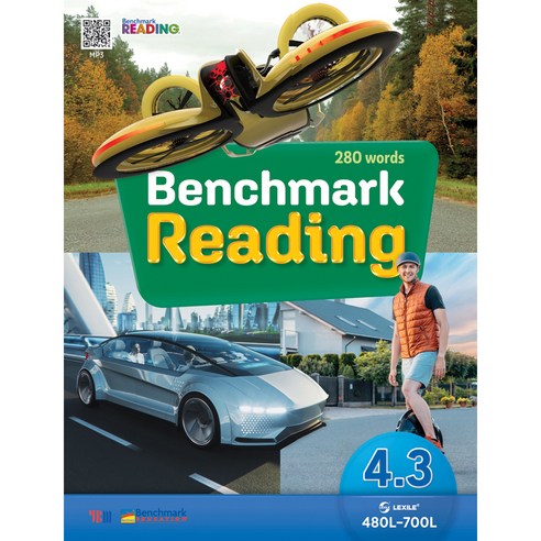 Benchmark Reading 4.3 교재 + 워크북 + QR MP3 음원, YBM