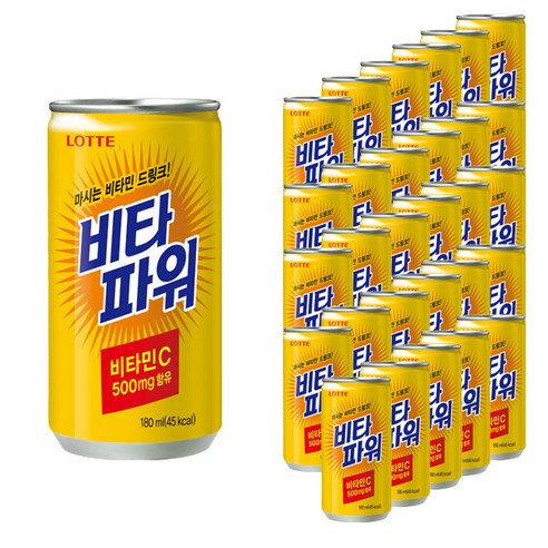 롯데 비타 파워, 180ml, 30개입