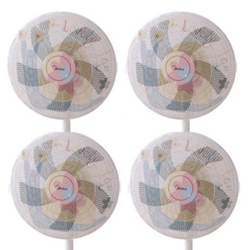 위험해잇 선풍기를 안전하게 안전망 45cm, 달팽이, 4개