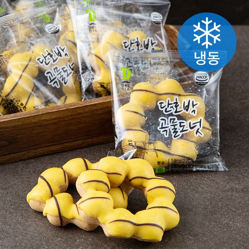 디엔비 단호박곡물 도넛 30입 (냉동), 1500g, 1개 - 머핀/도너츠 | 쿠팡