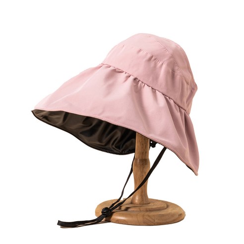 민코 낚시 햇빛가리개 모자, 핑크(M00047)