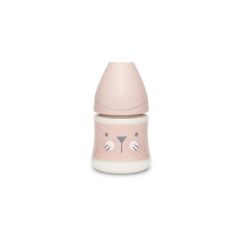 스와비넥스 휘게 프리미엄 PA젖병 150ml, 위스커핑크, 1개