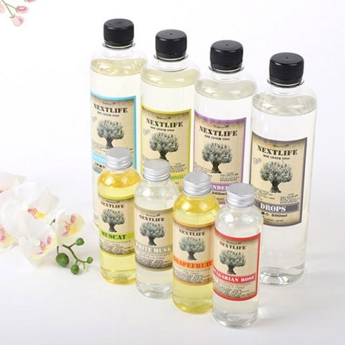 집안에 상쾌함과 우아함을 더하는 넥스트라이프 디퓨저 리필과 섬유스틱 세트