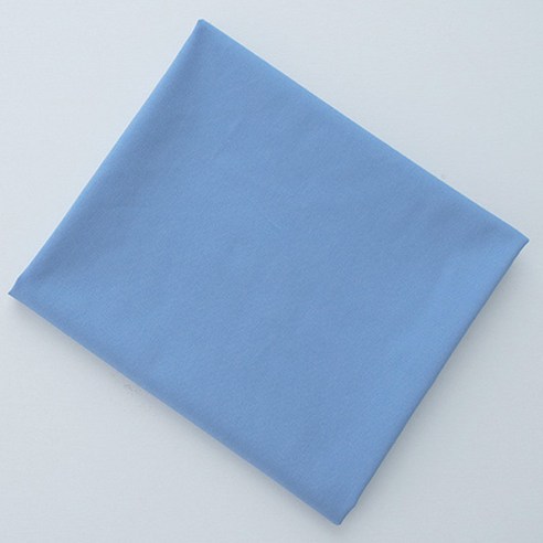 코튼빌 30수 무지 오가닉 크라운, 아주어블루