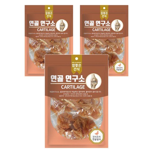 참좋은간식 건식타입 연골말이 100g, 6개, 치킨 강아지수제간식 Best Top5