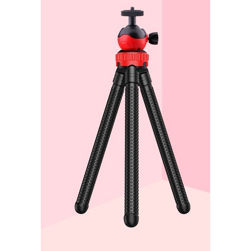 하이어데코 문어거치대 핸드폰 삼각대 5 x 5 x 30 cm 몸체+핸드폰 홀더, MSB21072901, 1개