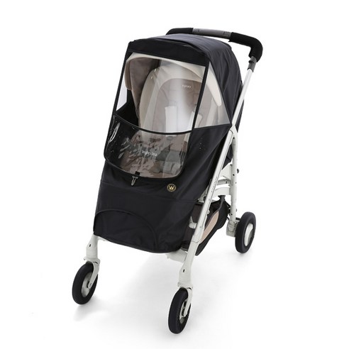 맘네스트 잉글레시나 트릴로지 전용 유모차 4계절커버, 블루블랙, 1개