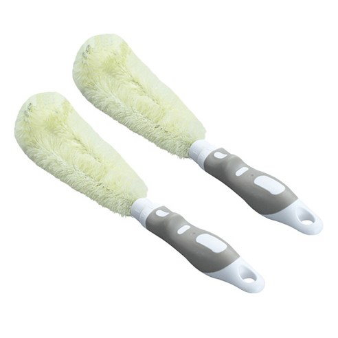 세뇨르킴 찌든때 청소솔 강력 텀블러 세척 브러쉬, 그레이, 2개