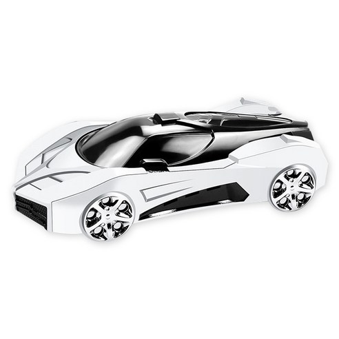 CRONIC401 테슬라 제네시스 차량용 거치대 하이퍼카, 실버, 1개