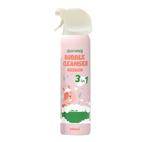 리키랩 셀린저 버블클렌저 레드 베이비파우더향, 250ml, 1개