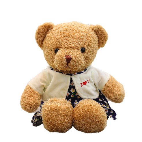 네이처타임즈 곰돌이 테디 봉제인형, 커플 걸, 70cm