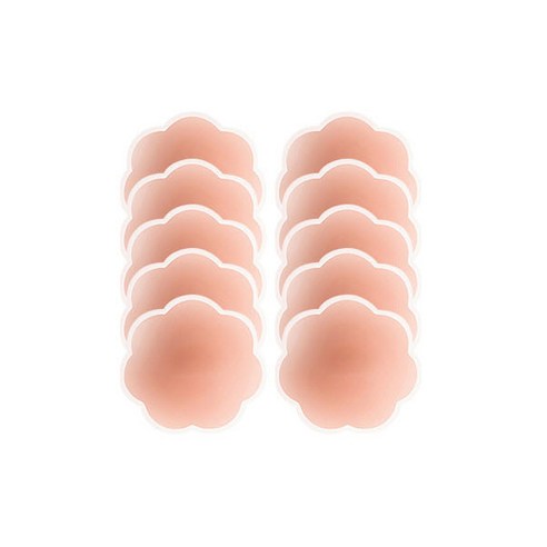 베아시스 실리콘 해바라기형 니플 패치 10p + 핑크 틴케이스, 1개