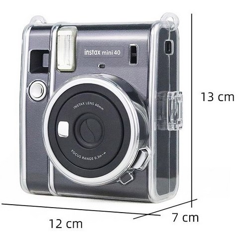 인스탁스 미니40 전용 폴라케이스 투명: 카메라 보호와 스타일의 필수 액세서리