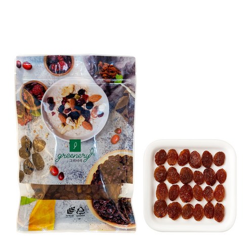 그리너리 건조 설타나, 250g, 1개