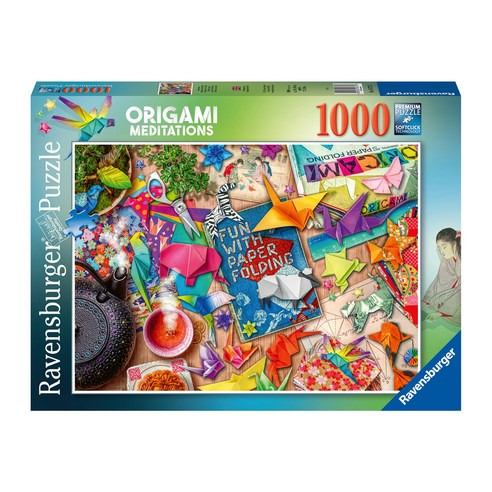 라벤스부르거 R167753 종이접기 놀이 1000피스, 혼합 색상, 1개