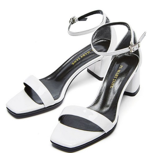 피에스메리제인 여성용 modern square sandal