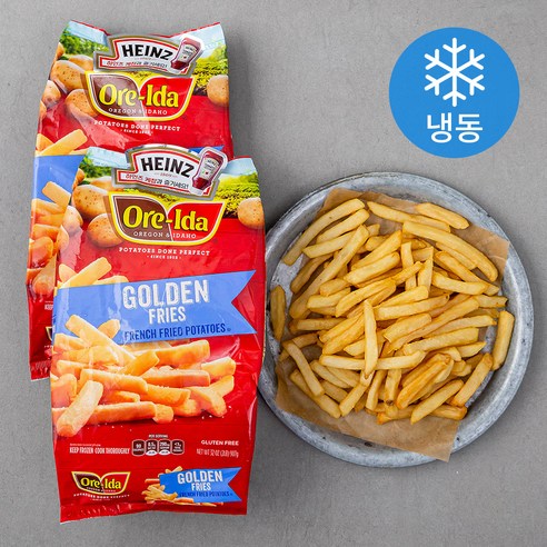 크래프트하인즈 오레 아이다 골든 프랜치 프라이즈 (냉동), 907g, 2개
