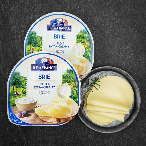 부드러운 풍미의 유혹, 일드프랑스 브리 슬라이스 치즈 탐험기 일드프랑스브리치즈
