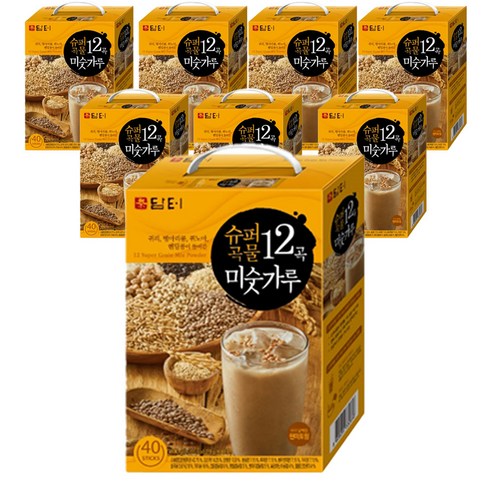담터 슈퍼곡물 12곡 미숫가루 320p, 1개, 6400g