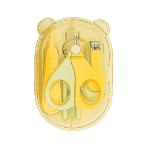 더마더 아기 손톱깎이 6종세트, YELLOW, 1세트
