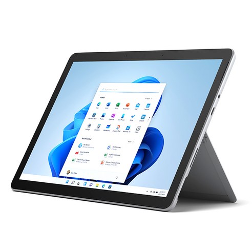마이크로소프트 Surface Go3 10.5, 플래티넘, P6500Y, 64GB, 4GB, WIN11 Home, 8V6-00010