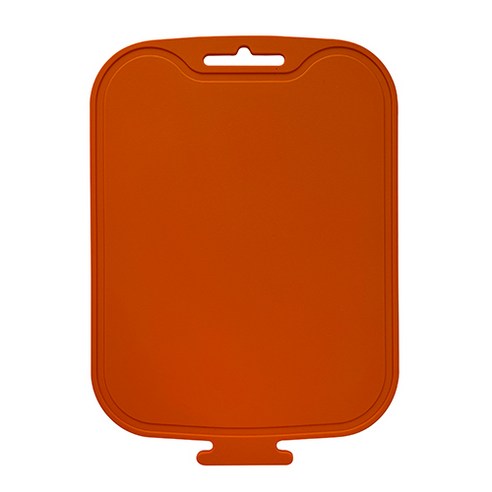 LOHJA 라운드 스탠딩 실리콘 도마, Orange