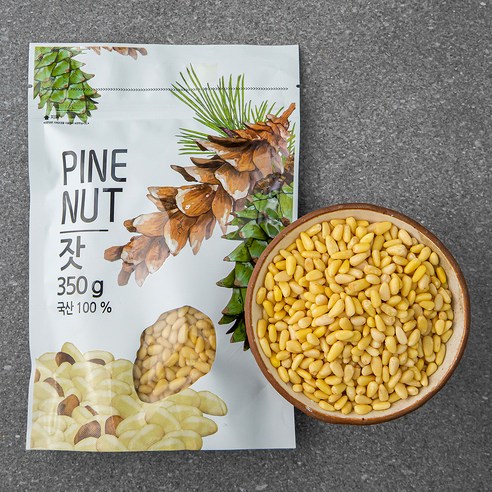 산들 국산 잣, 350g, 1개