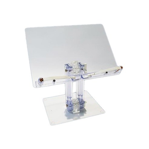 독서대 높이조절 북 스탠드 책받침대 고정형 HD400, 투명 Best Top5