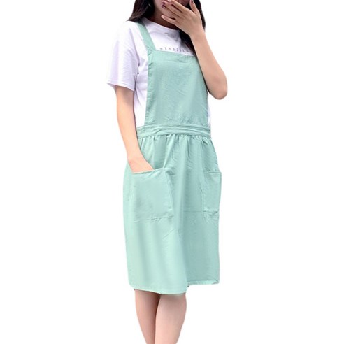 에이스 플레어 에이라인 앞치마, 블루, 1개