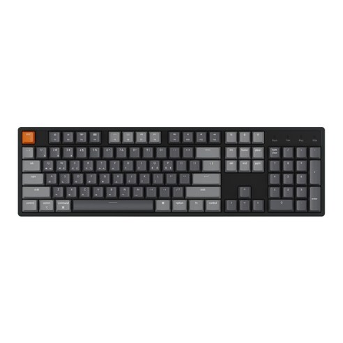 키크론 K10 알루미늄 RGB 풀배열 블루투스 무선 기계식 키보드 핫스왑 적축, 일반형, K10 J1, 다크그레이