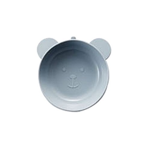 까사무띠 유아용 무무 키키 흡착볼, 곰 스톤블루, 1개