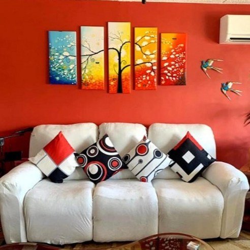 벨벳 소파커버 하나로 완성하는 아늑한 휴식 공간